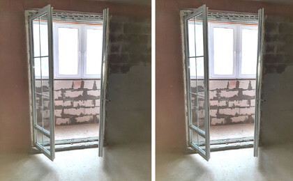 Балконные двери из профиля Rehau на заказ