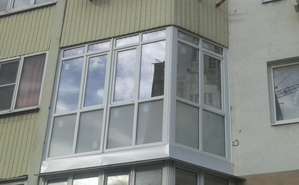 Застекление балкона или лоджии в Новороссийске