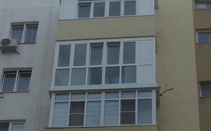 Остекление балкона или лоджии в многоэтажке. Новороссийск