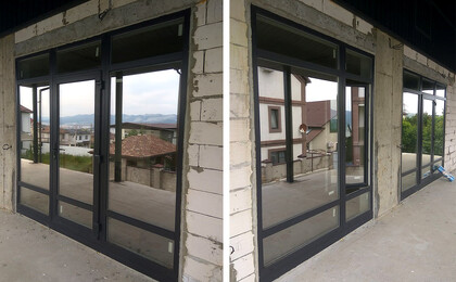 Панорамные раздвижные окна из алюминия c повышенной теплоизоляцией и комфортностью в использовании